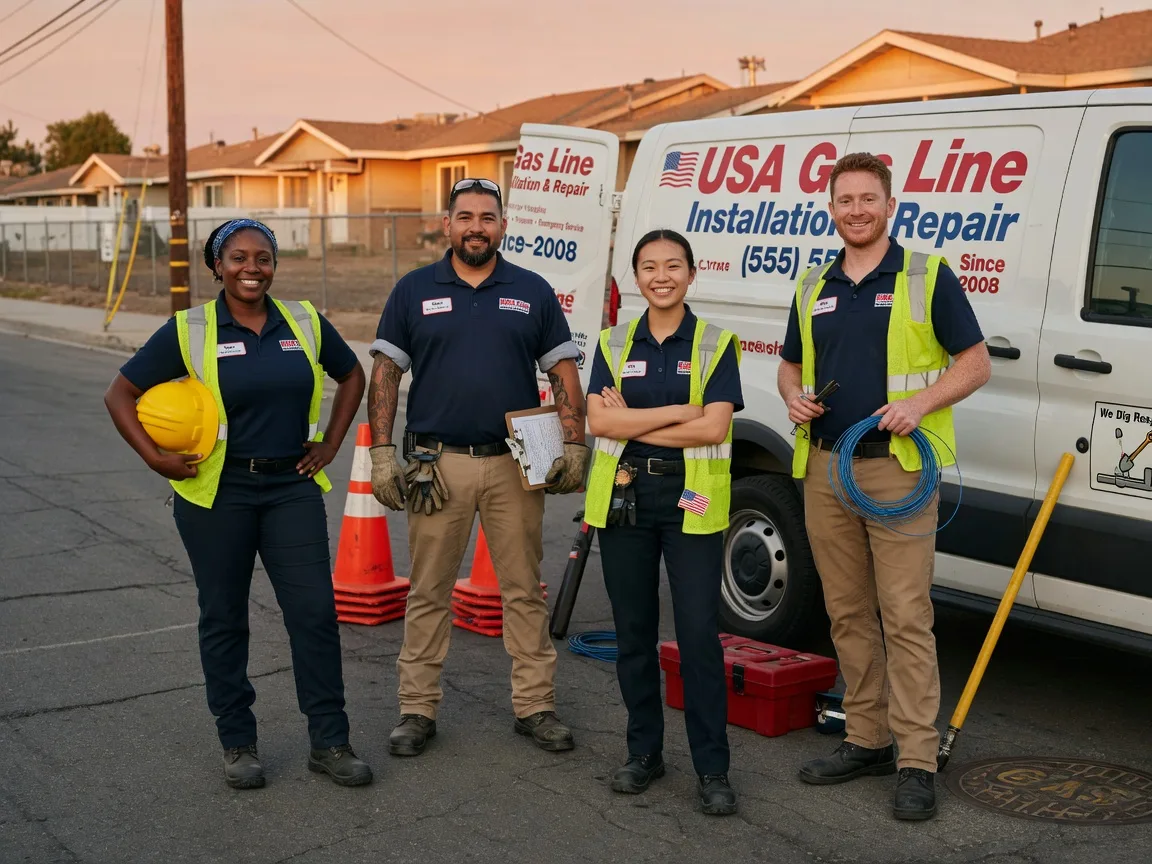 Gas Line Installation company in Mccordsville, IN
